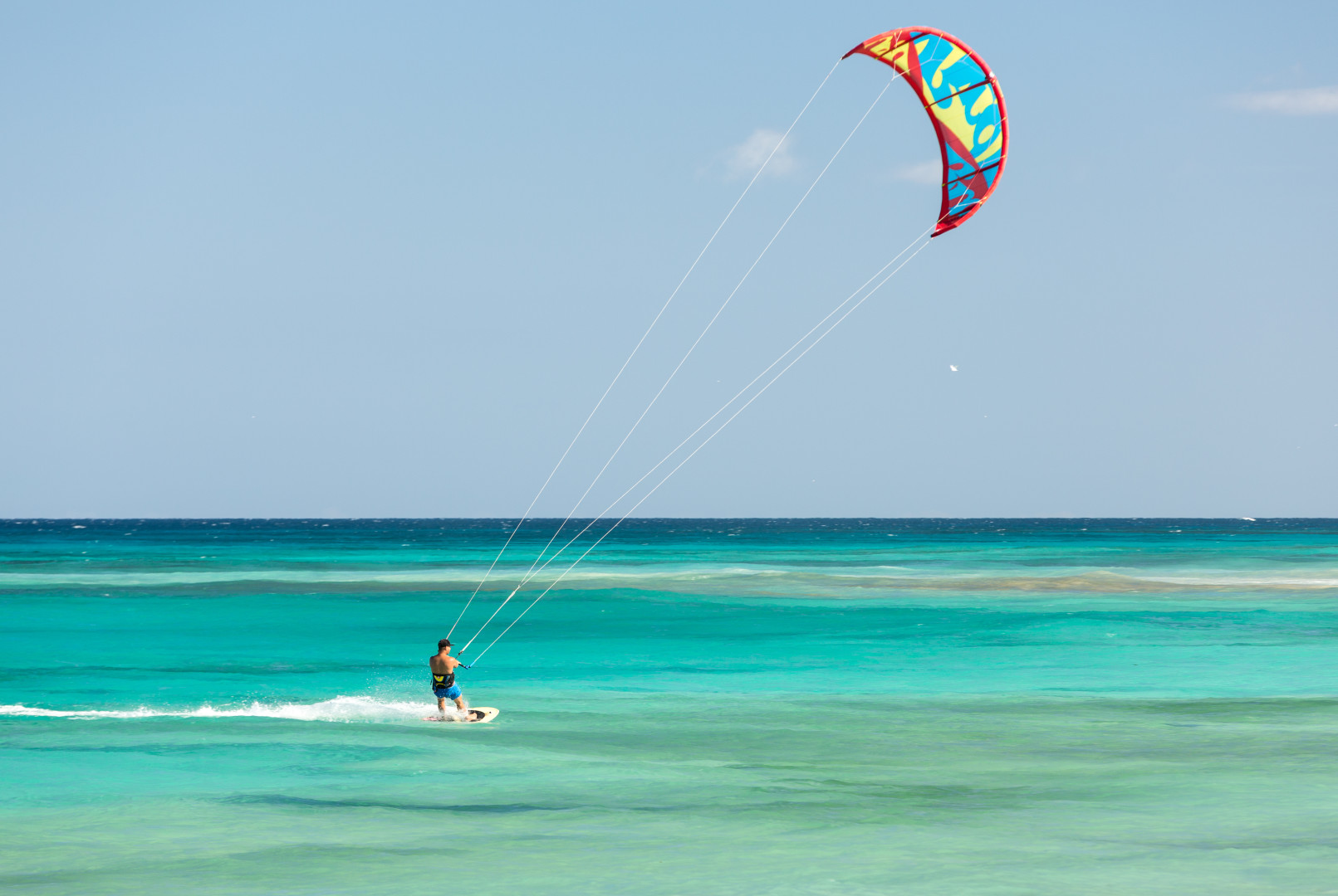 Kitesurfer Fuerteventura, Kitesurfen