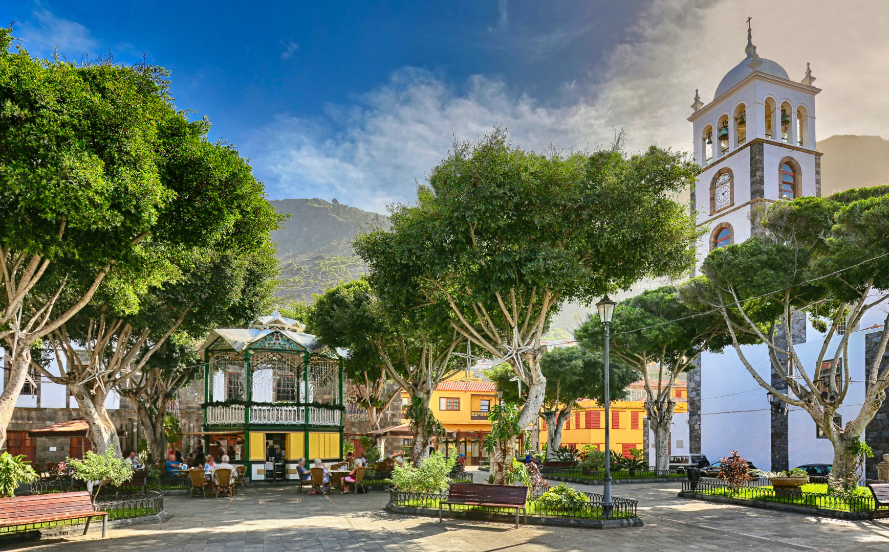 Plaza de la Libertad, Garachico, Teneriffa