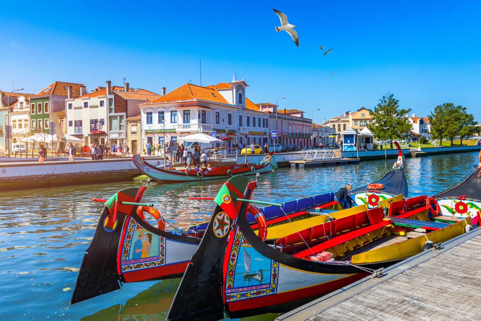 Aveiro, Westküste von Portugal
