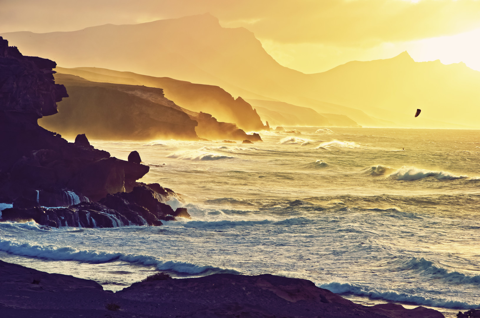 Playa Barlovento, La Pared