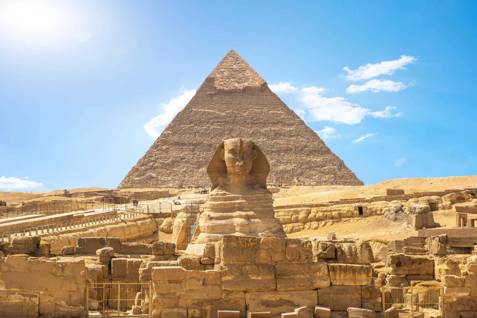Urlaub in Ägypten. Besuche diese berühmten Pyramiden von Gizeh