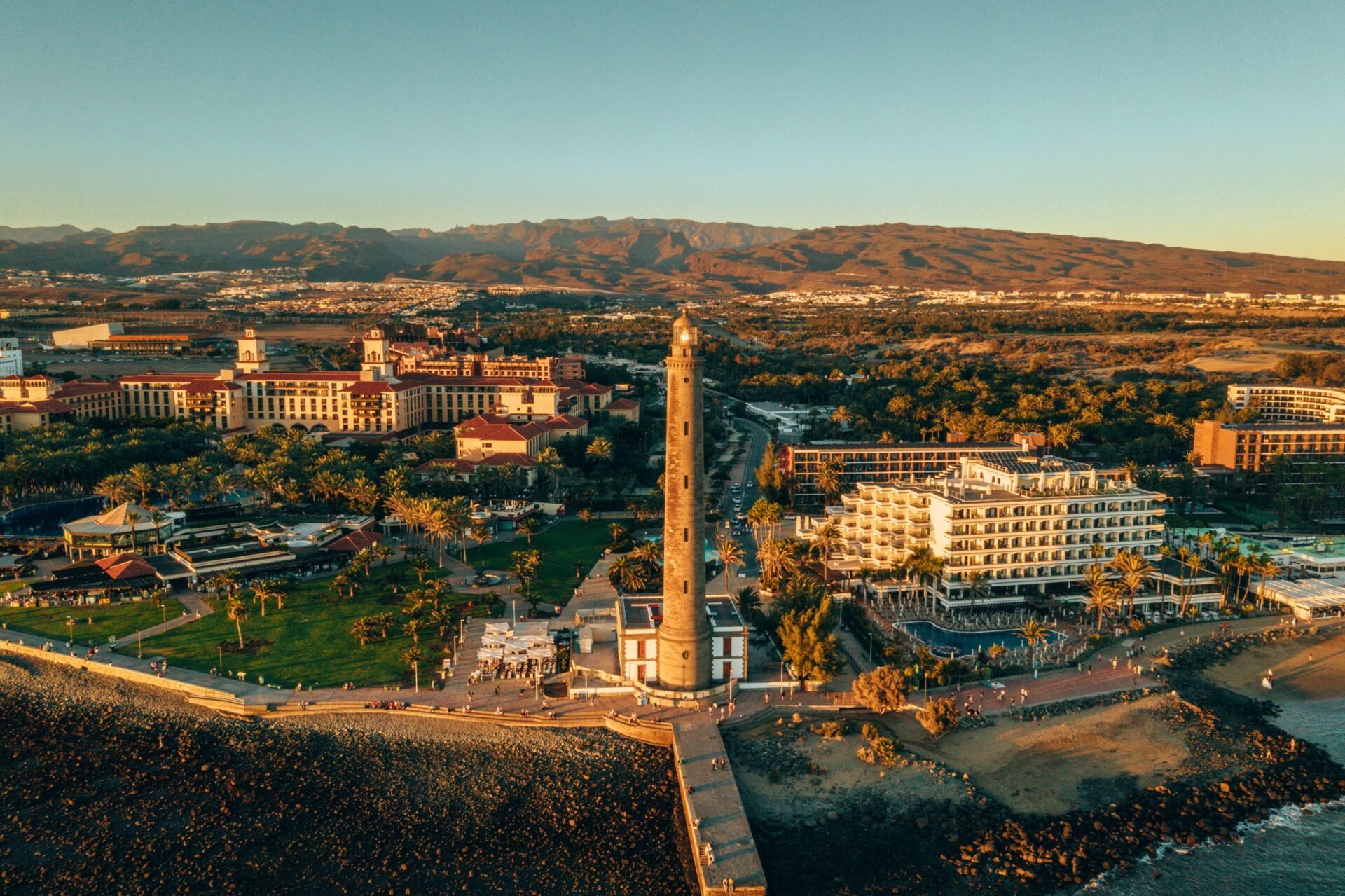 Maspalomas, Faro de Maspalomas, Leuchtturm, Gran Canaria