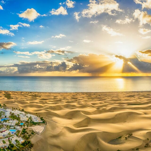 Maspalomas, Gran Canaria, Die Dünen von Maspalomas auf Gran Canaria