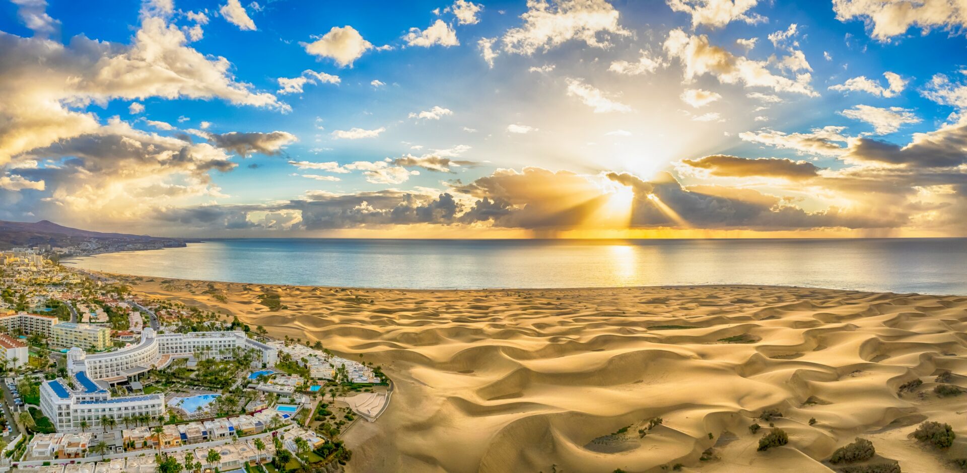 Maspalomas, Gran Canaria, Die Dünen von Maspalomas auf Gran Canaria