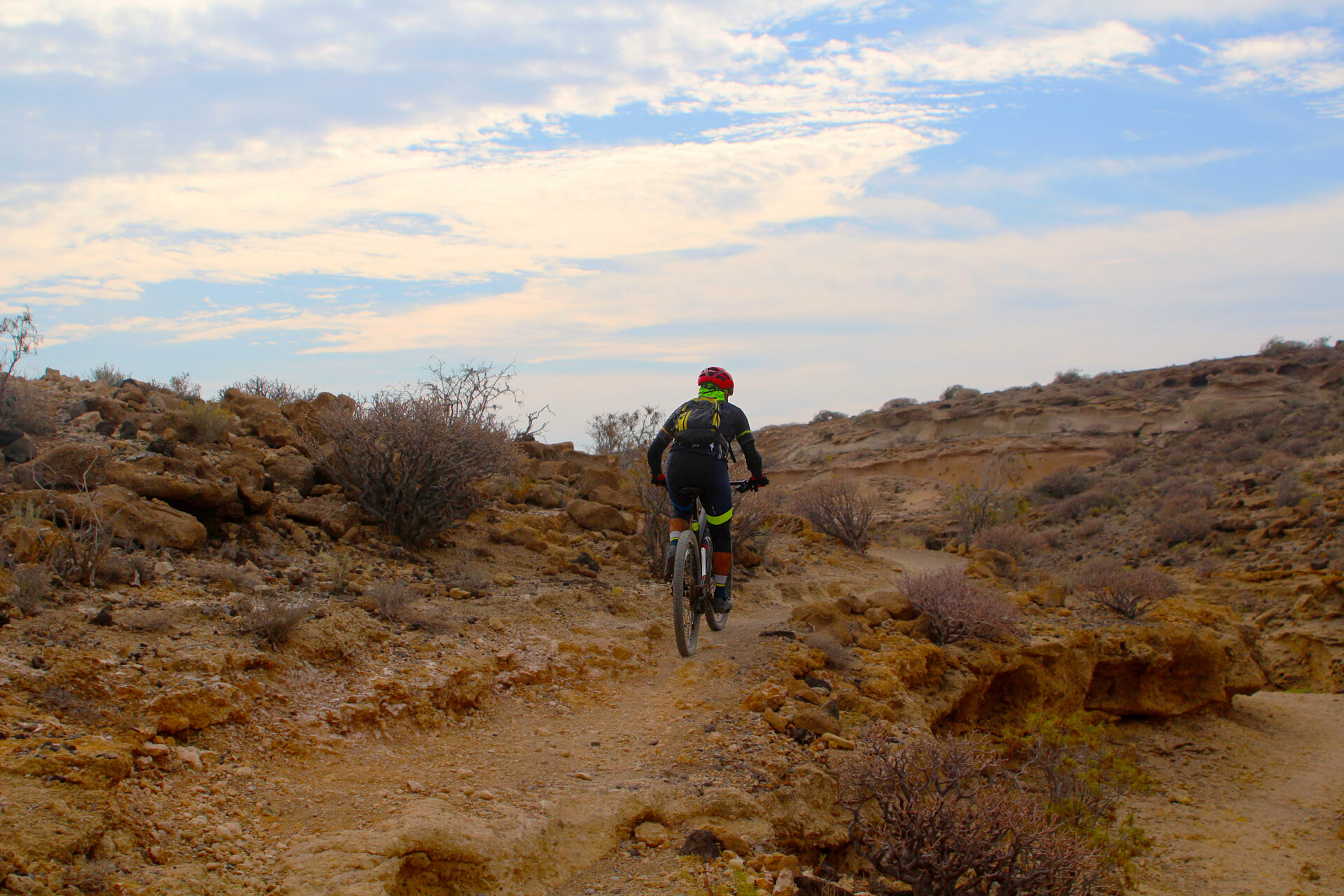 Mountainbike auf Teneriffa