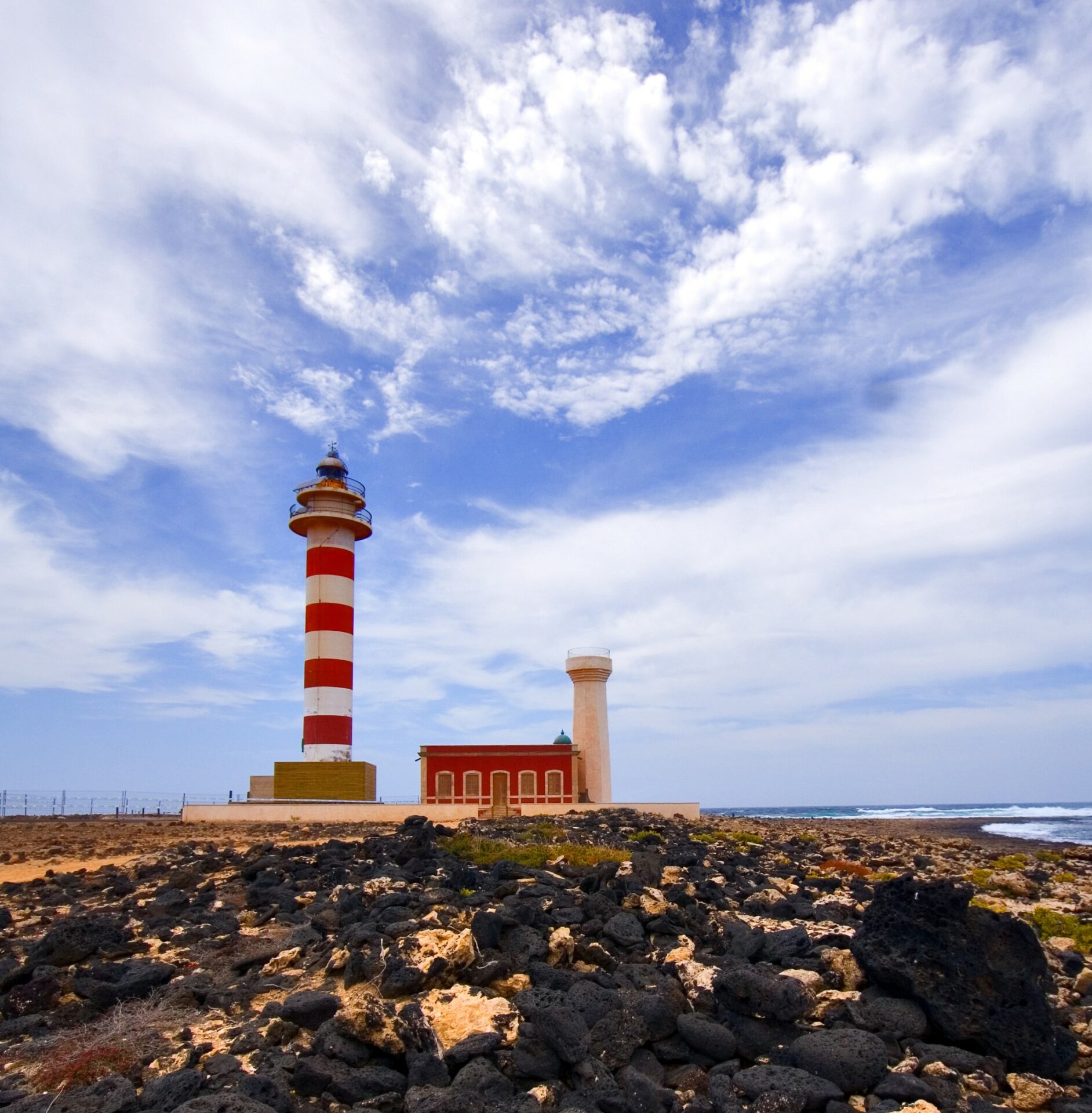 Leuchtturm bei El Cotillo, fuerteventura, Faro del Toston