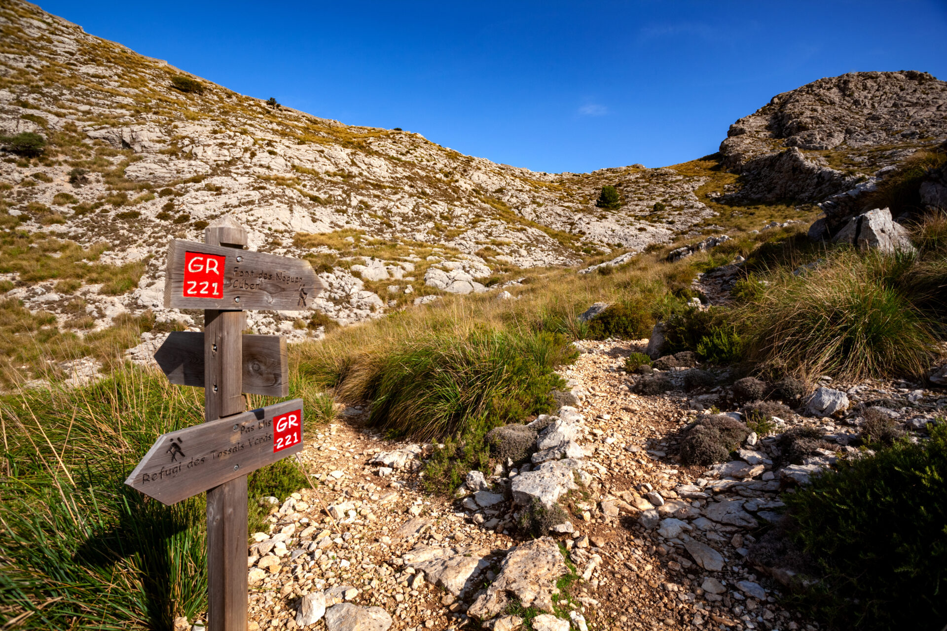 Derr Fernwanderweg GR221 auf Mallorca