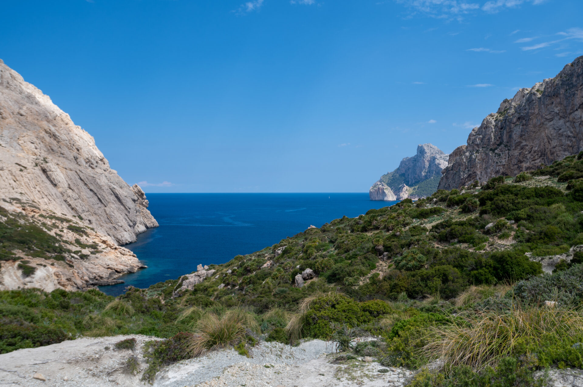 Wanderung zum Strand Cala Bòquer auf Mallorca