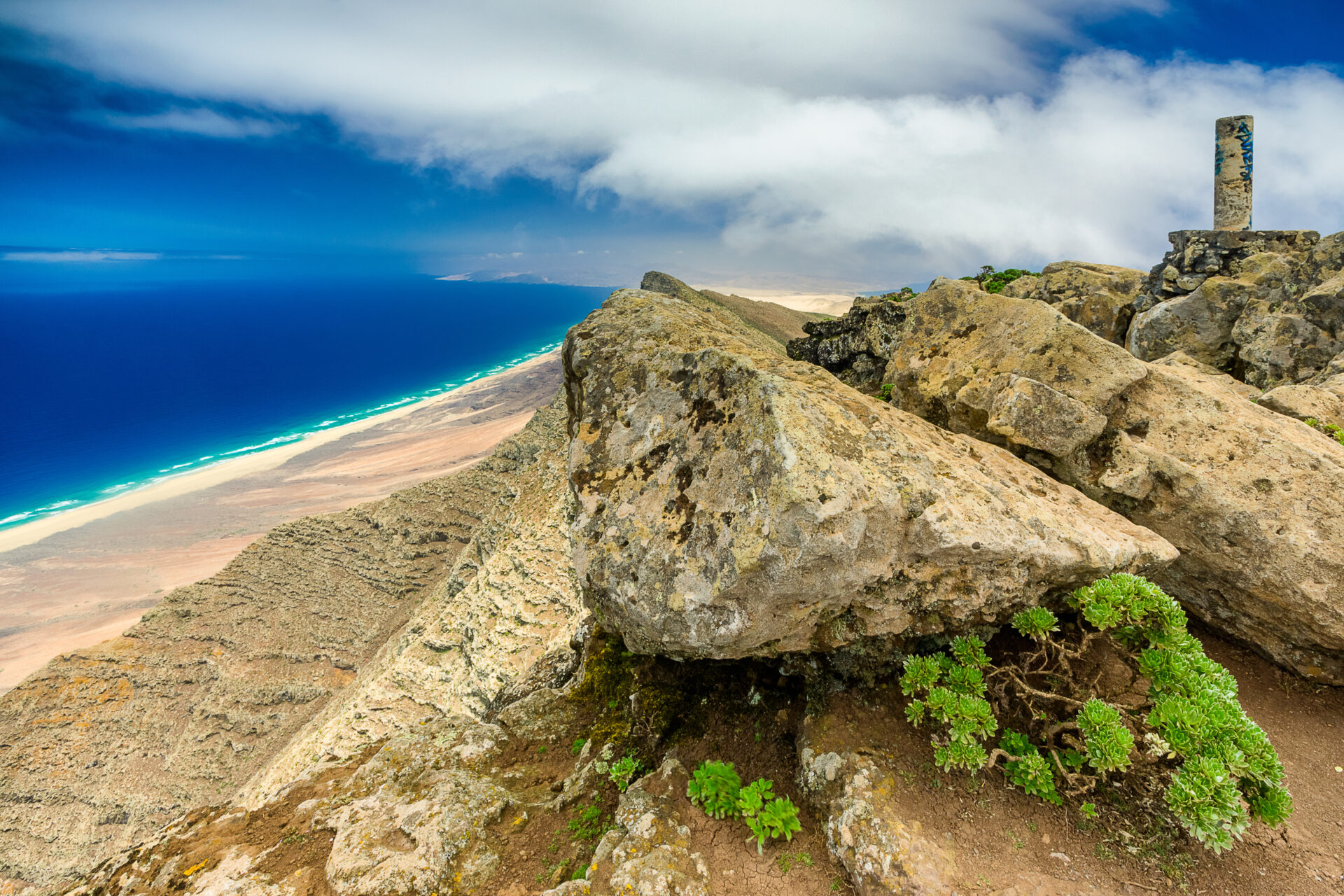 Pico de la Zarza, Wandern auf Fuerteventura