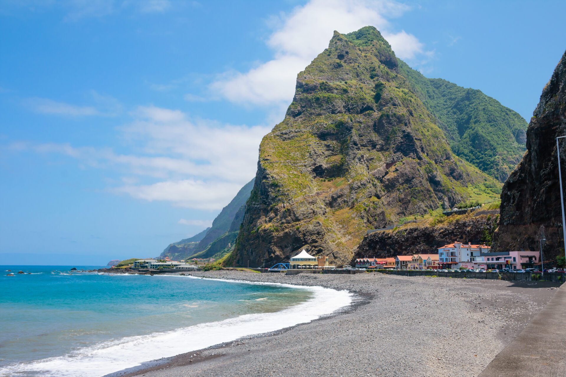 Strand von São Vicente , Madeira