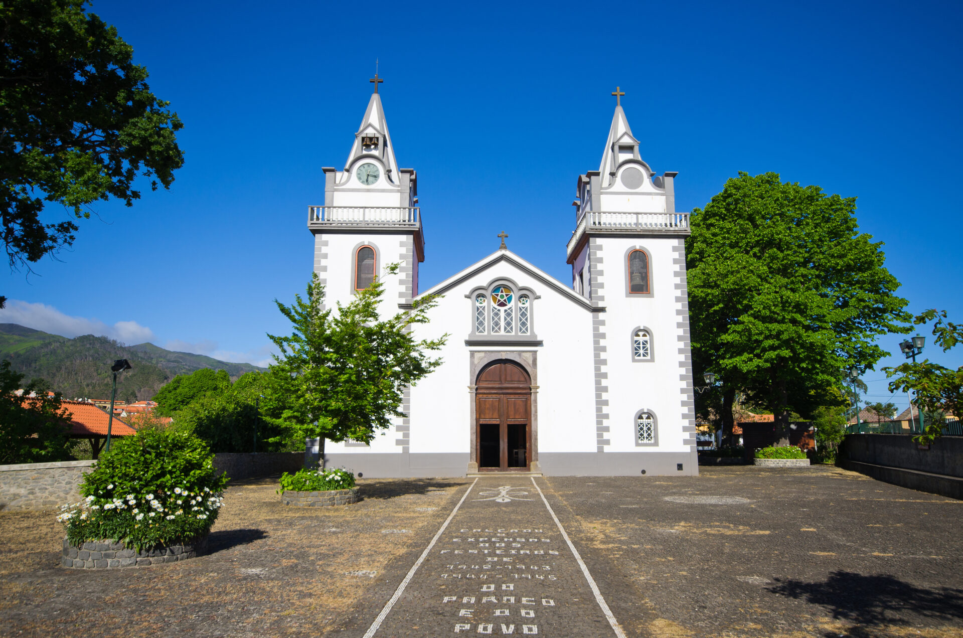 Kirche in Prazeres auf Madeira