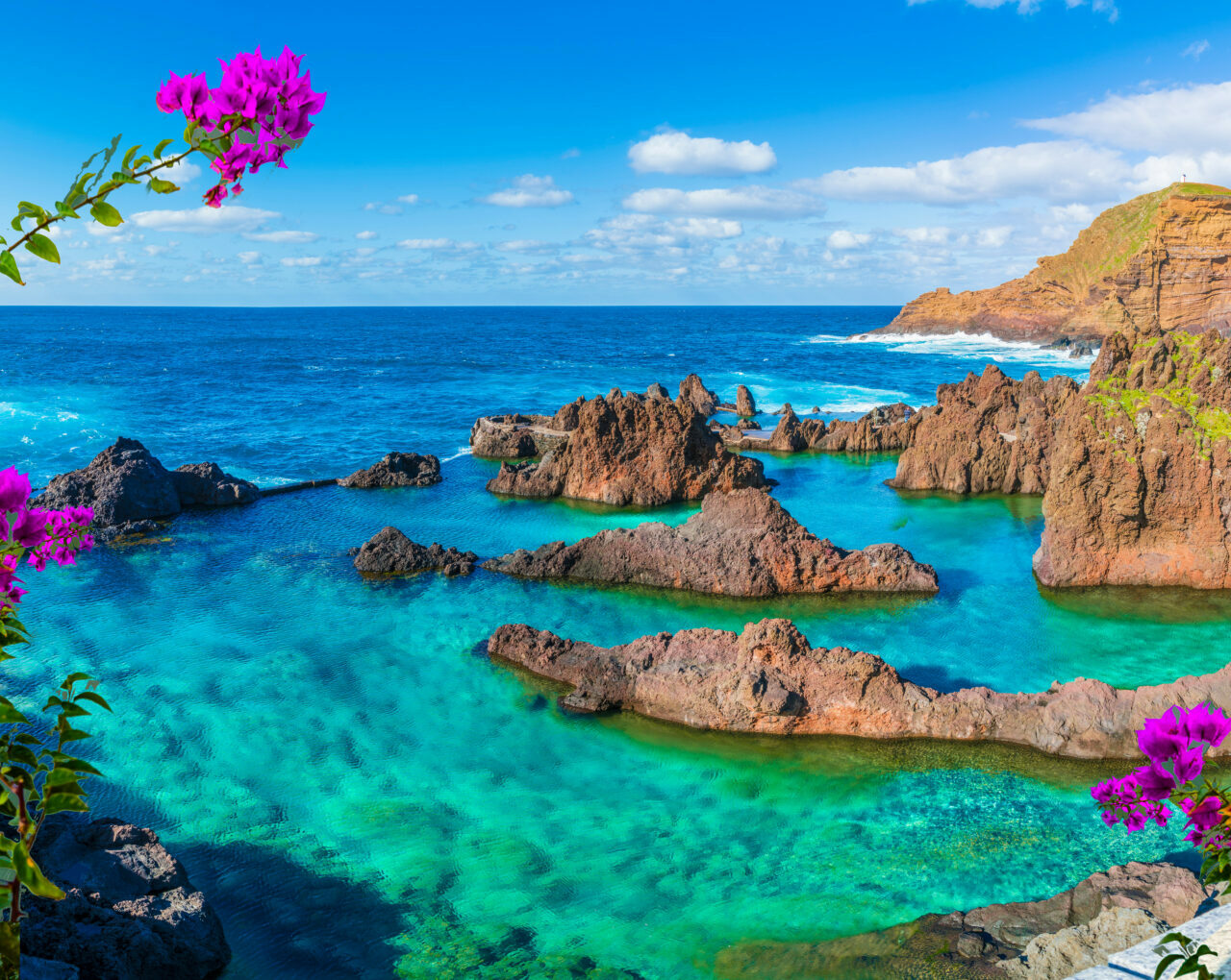 Porto Moniz auf Madeira: Lavapools