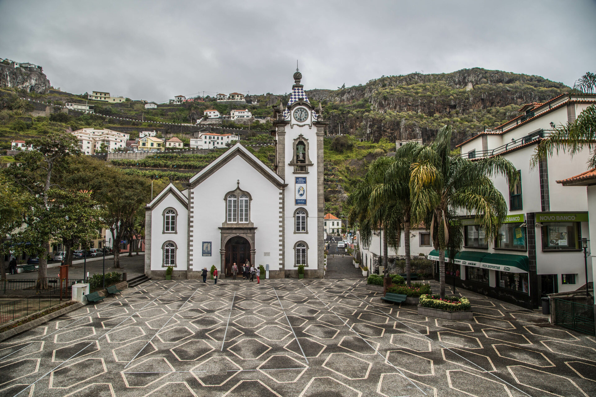Hauptkirche im Zentrum von São Vicente, Madeira