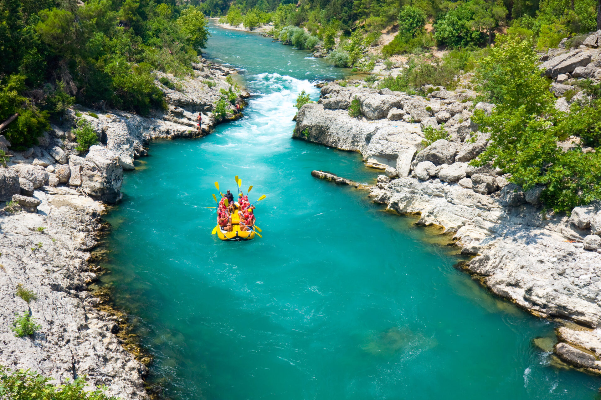 Rafting im Dim Fluss, Alanya