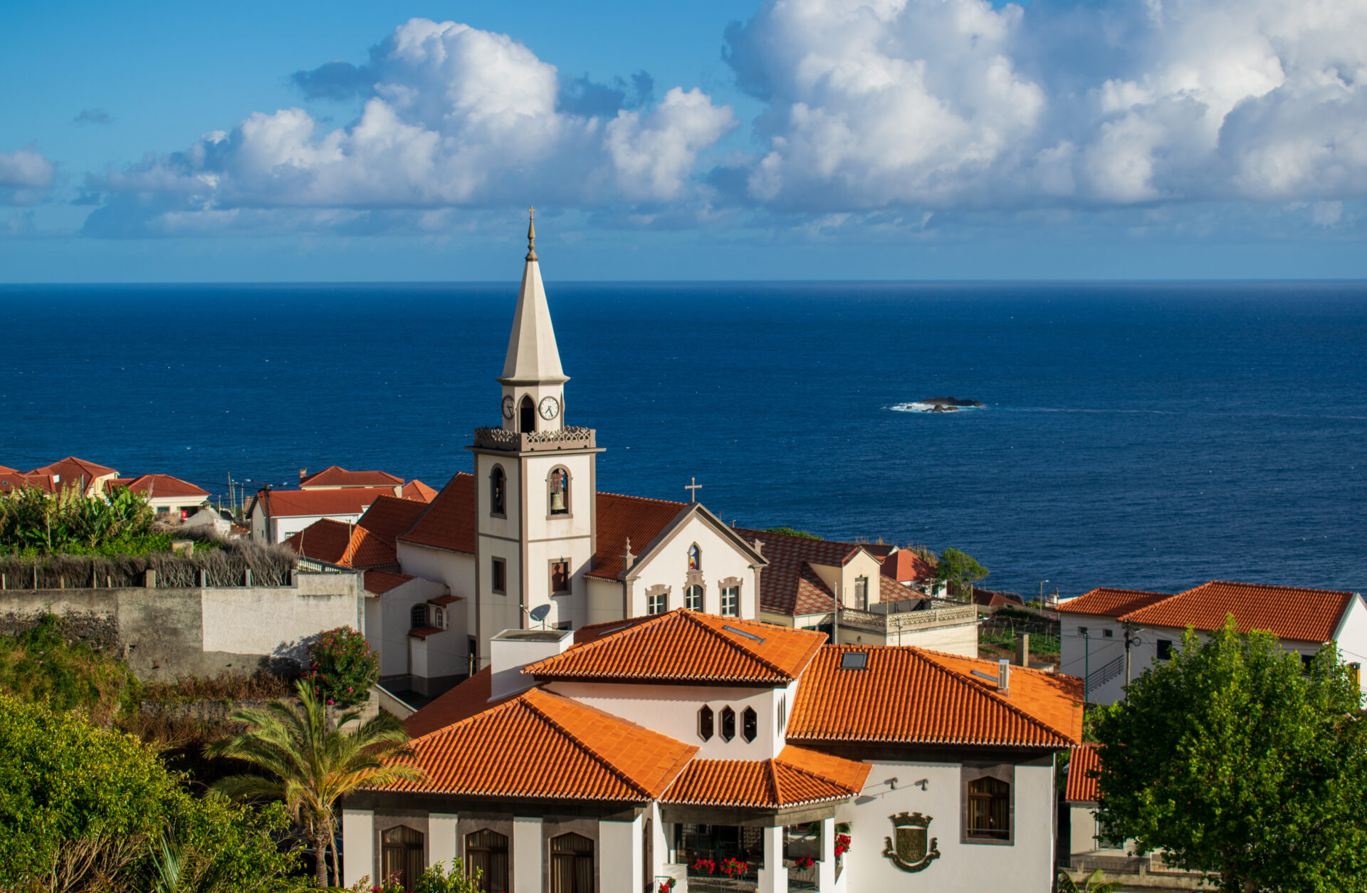 Kirchturm in Porto Moniz