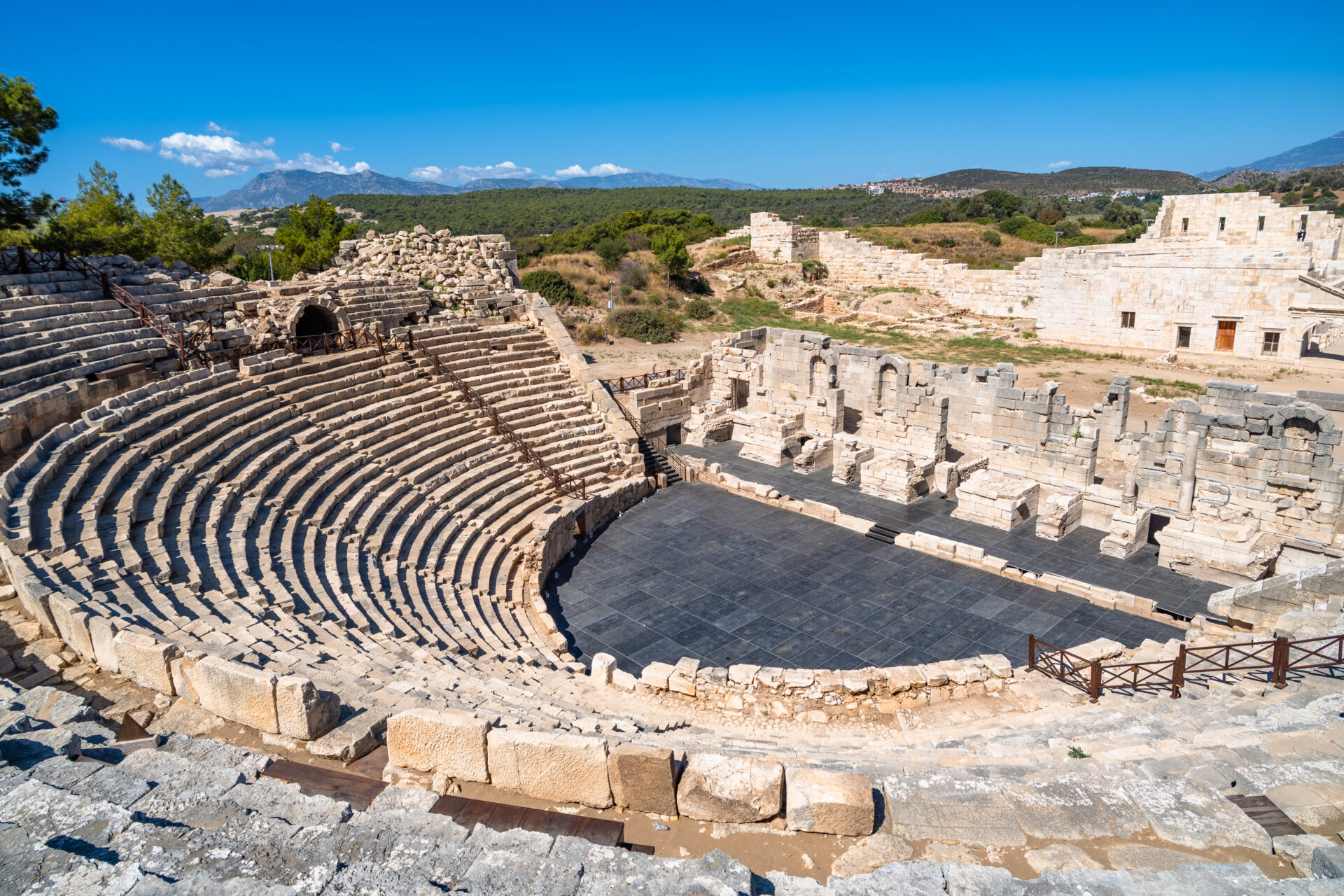 Antikes Theater in Patara, Türkei