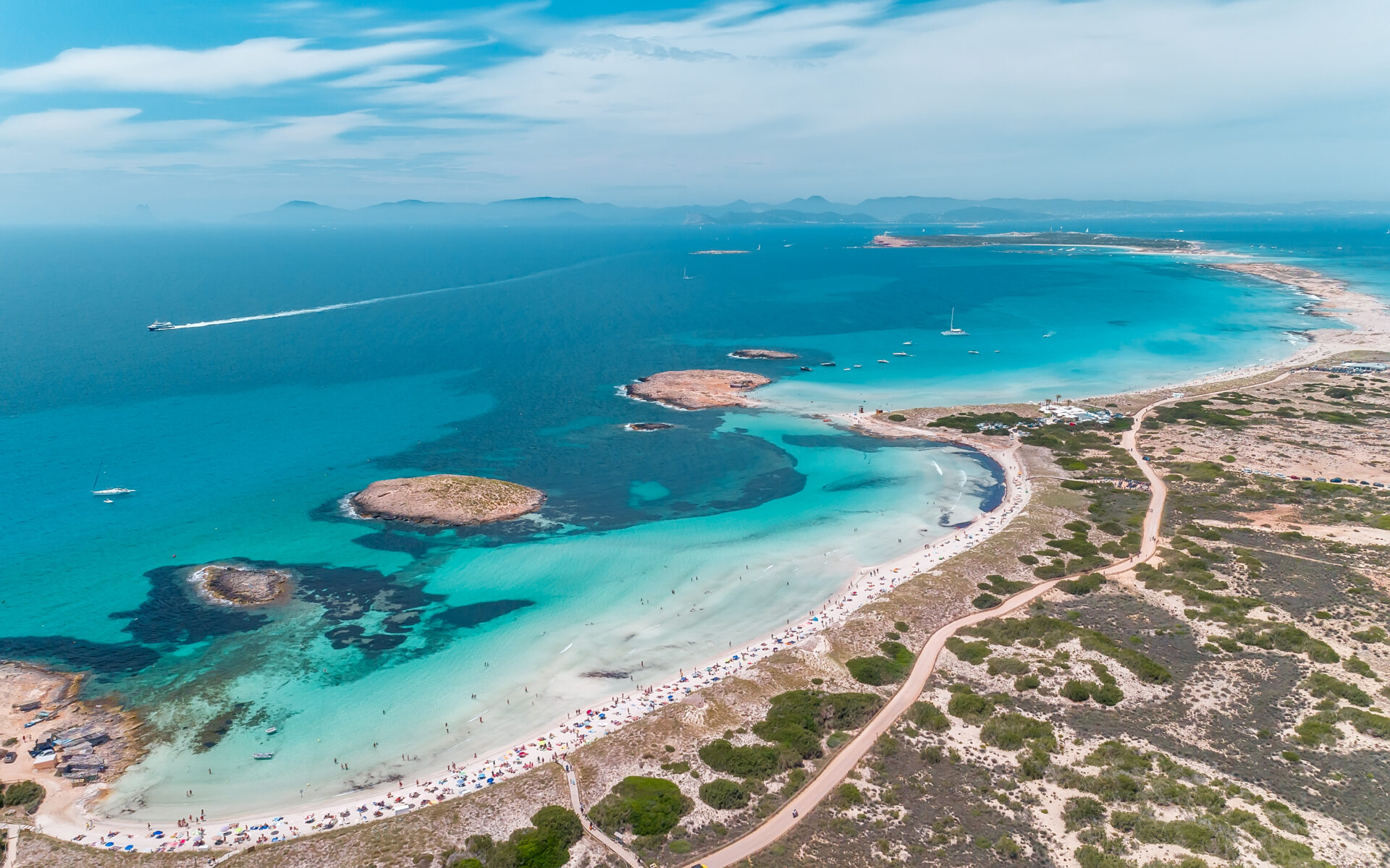 Luftaufnahme Formentera