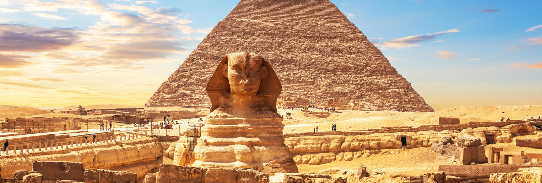 Die Pyramiden von Gizeh, Ägypten