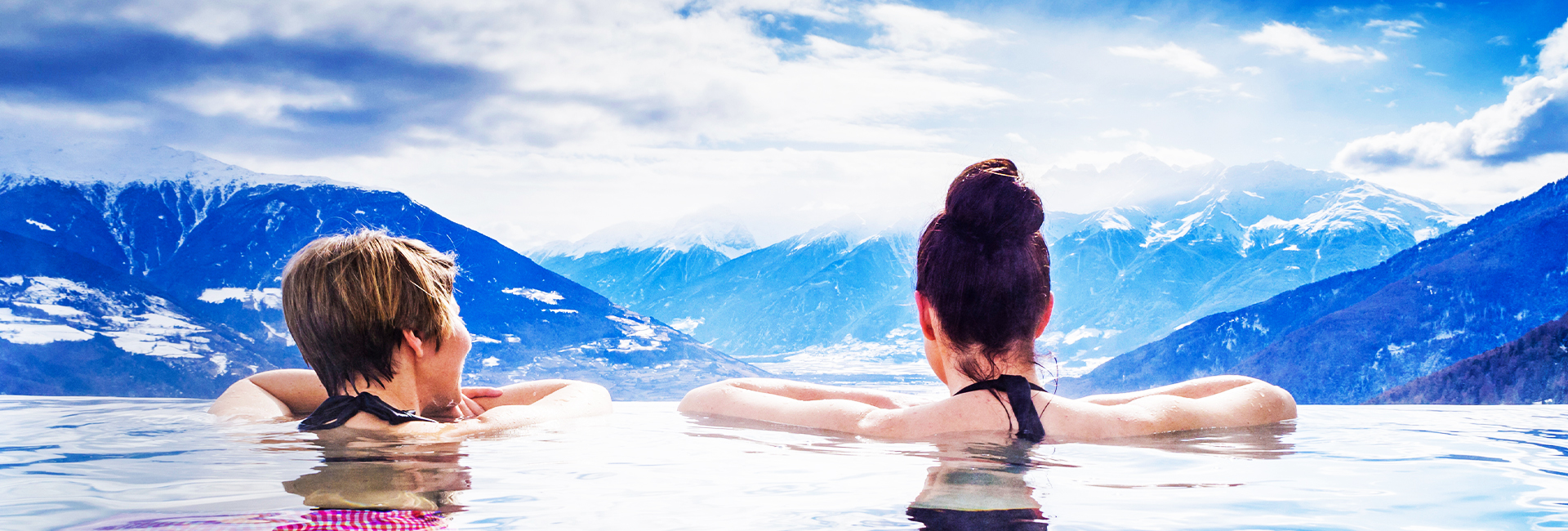 Berge und Alpen Panorama