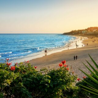 Costa Calma bei Sonnenuntergang