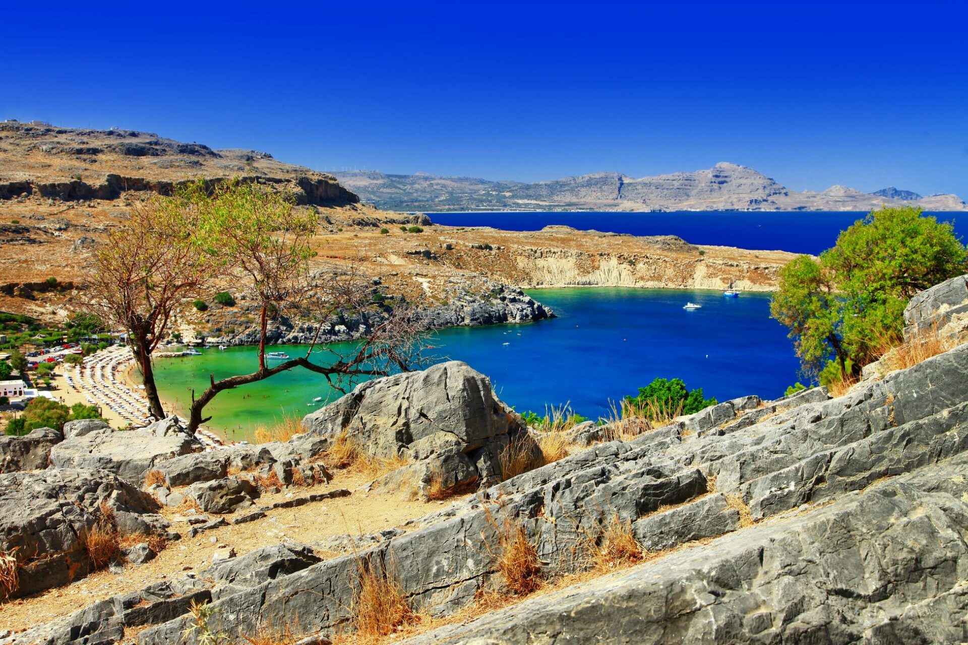 Lindos Beach