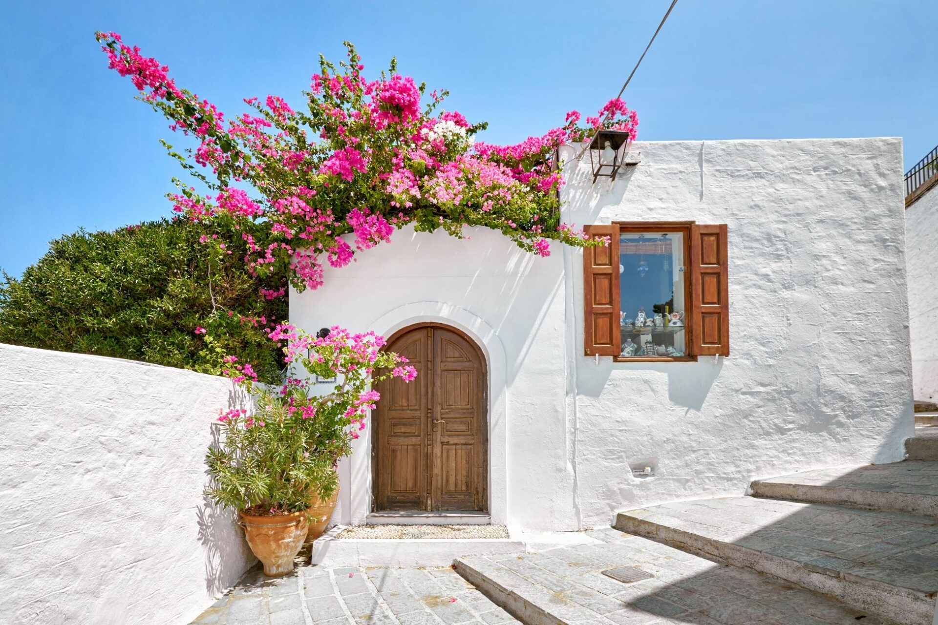Traditionelles Haus in Lindos