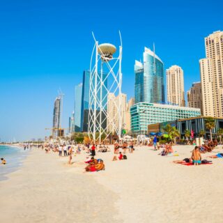 Jumeirah Beach Residence Skyline, Dubai