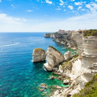 Kalksteinklippen Bonifacio Korsika