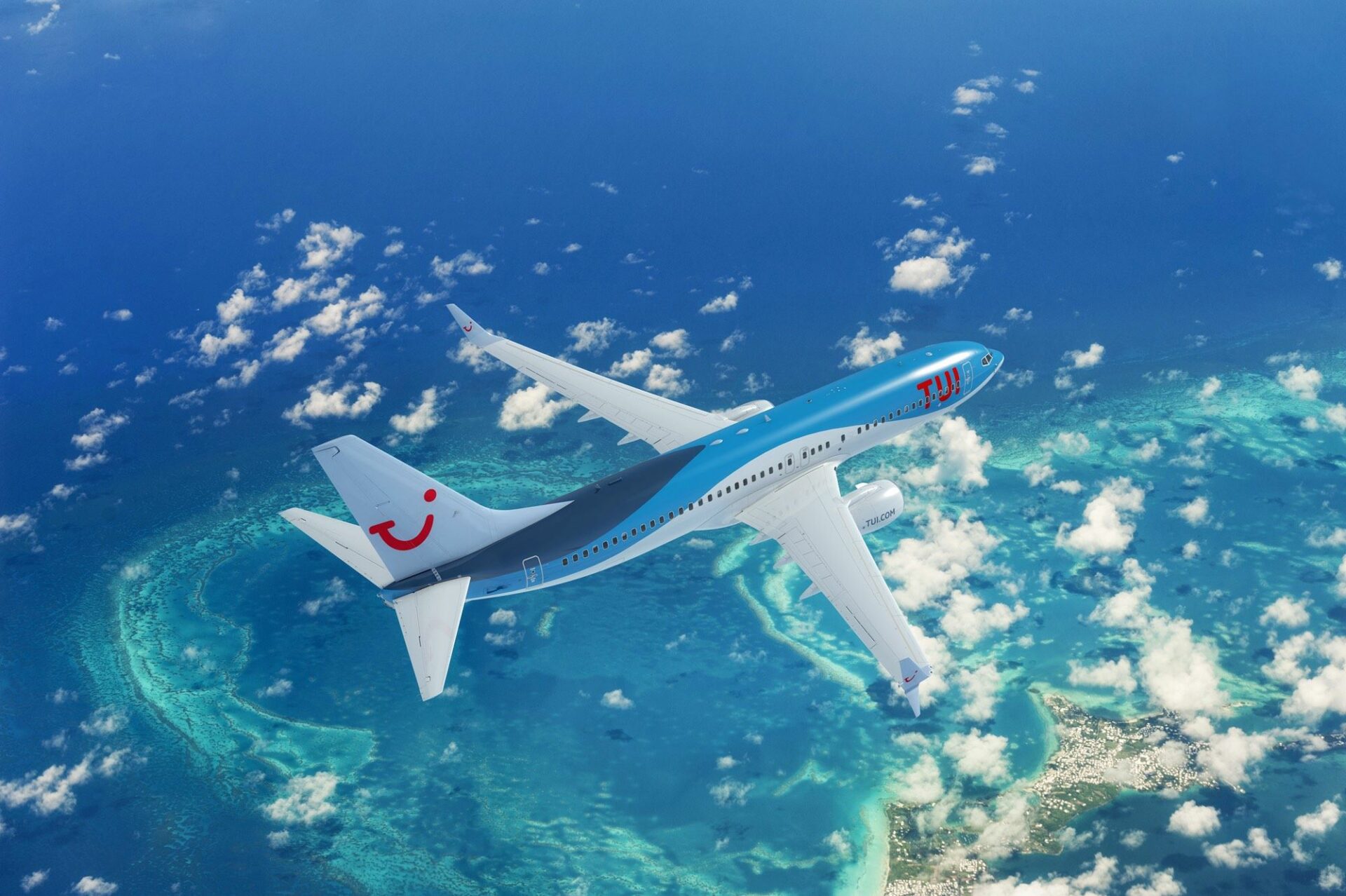 TUI Flugzeug im Flug