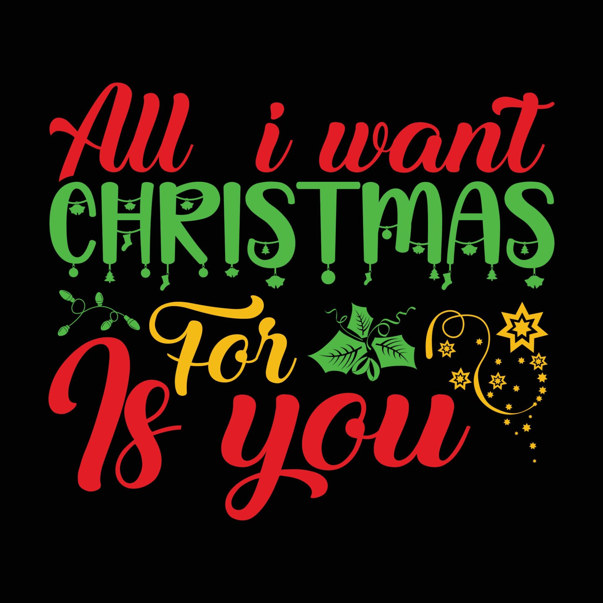 All i want for christmas is you Lied