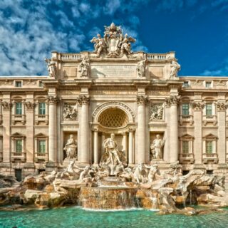 Rom. Trevi Brunnen