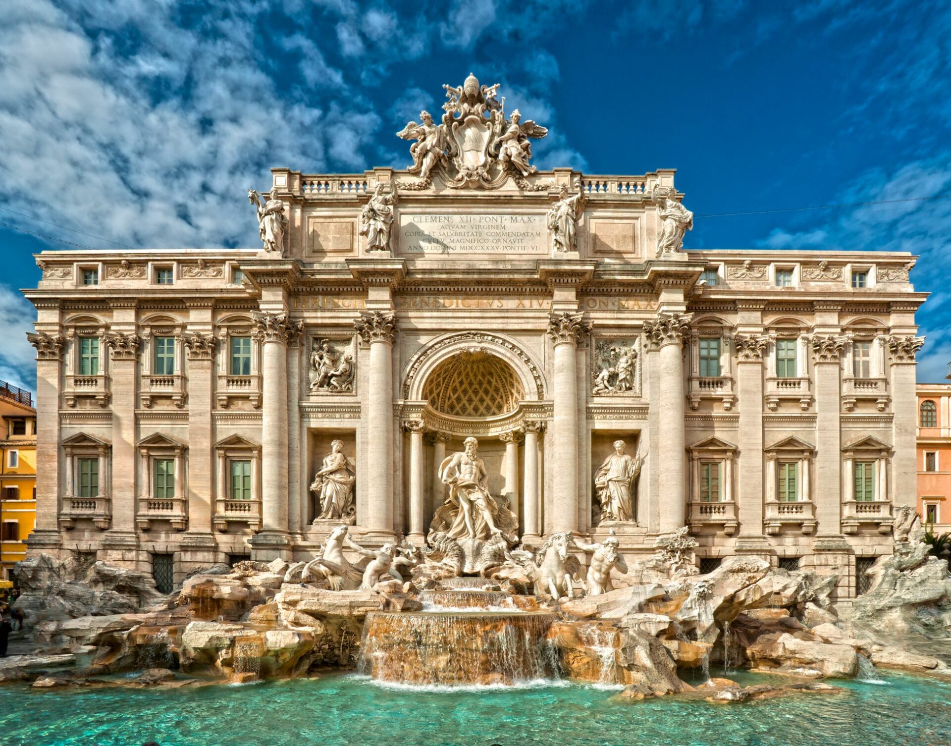 Rom. Trevi Brunnen