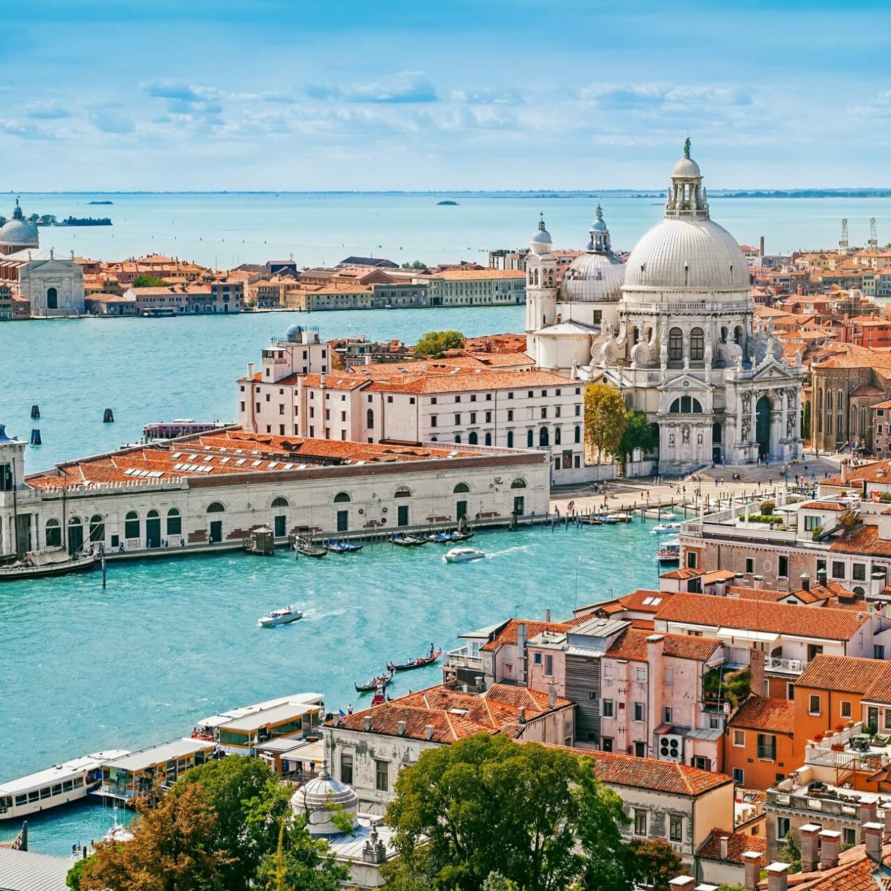 Blick auf Venedig