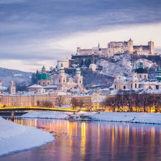 Salzburg im Winter
