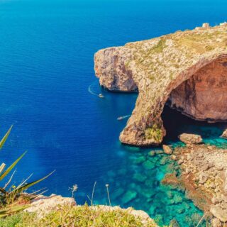 Sehenswürdigkeiten auf Malta, Blaue Grotte