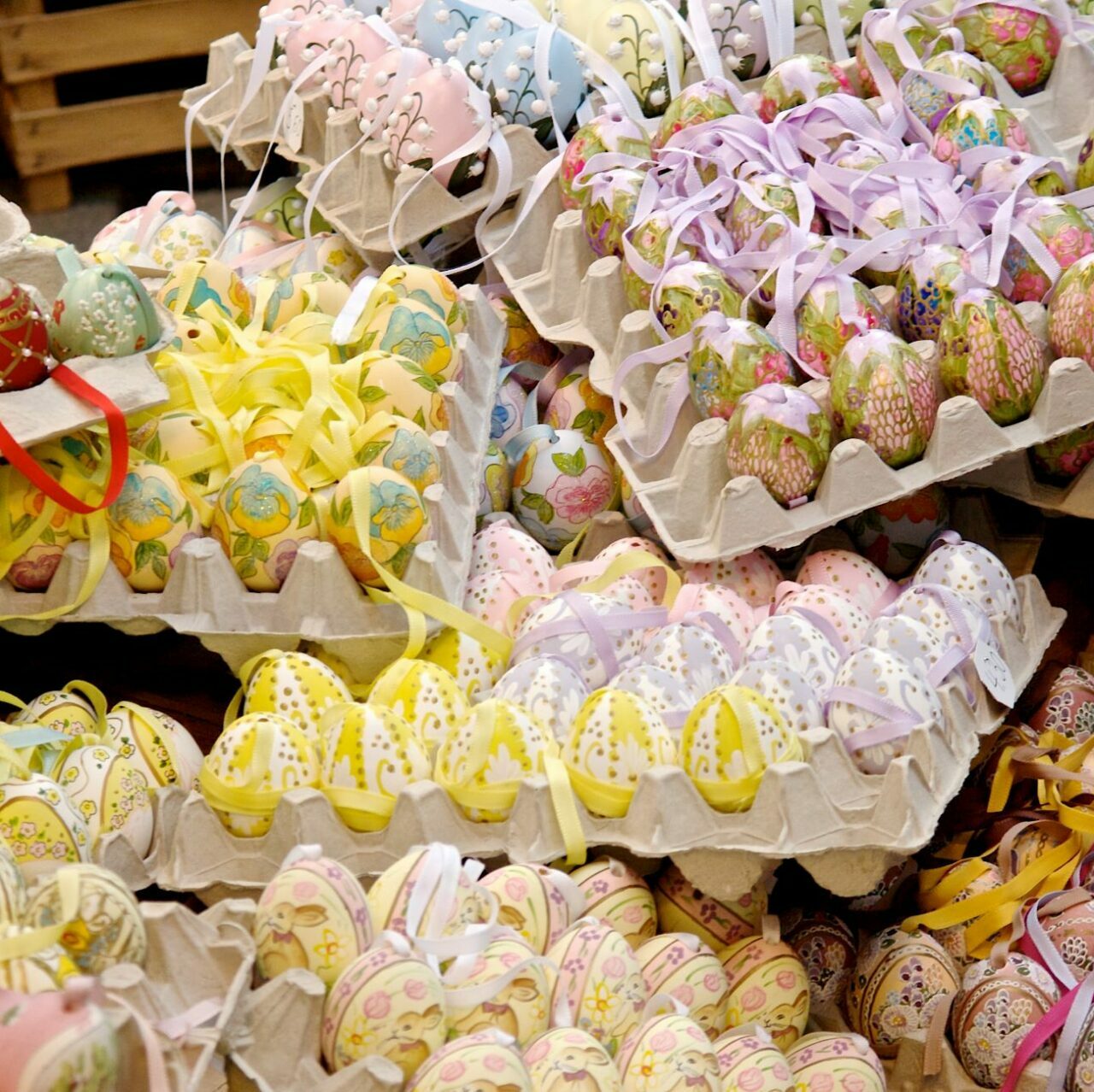Wien, Ostereier, Markt