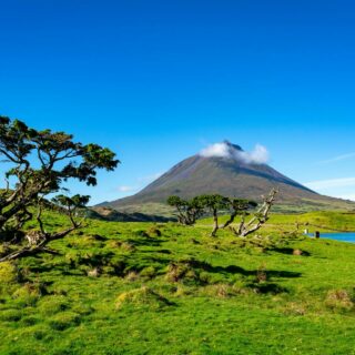 Berg Pico auf den Azoren