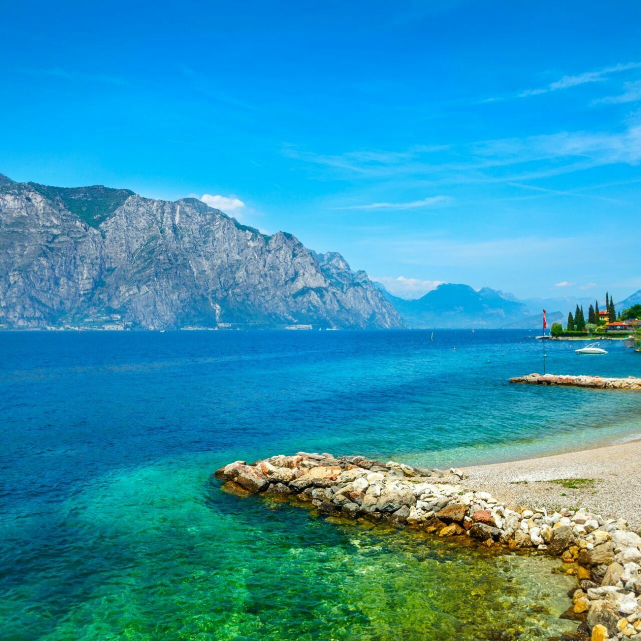 Strand am Gardasee