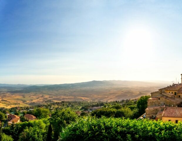 Panorama Blick Toskana