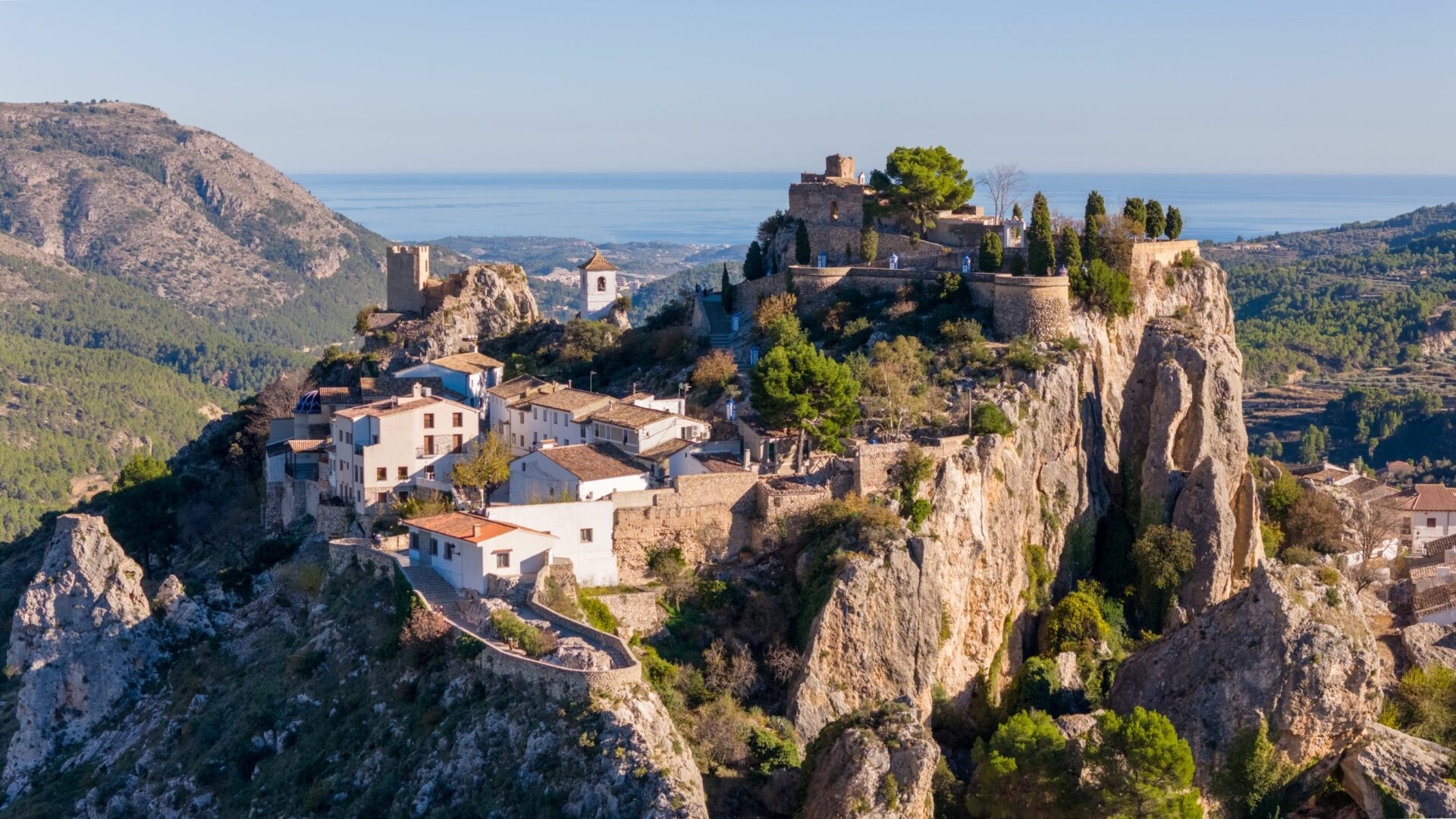 Urlaub an der Costa Blanca, Guadalest-Tal