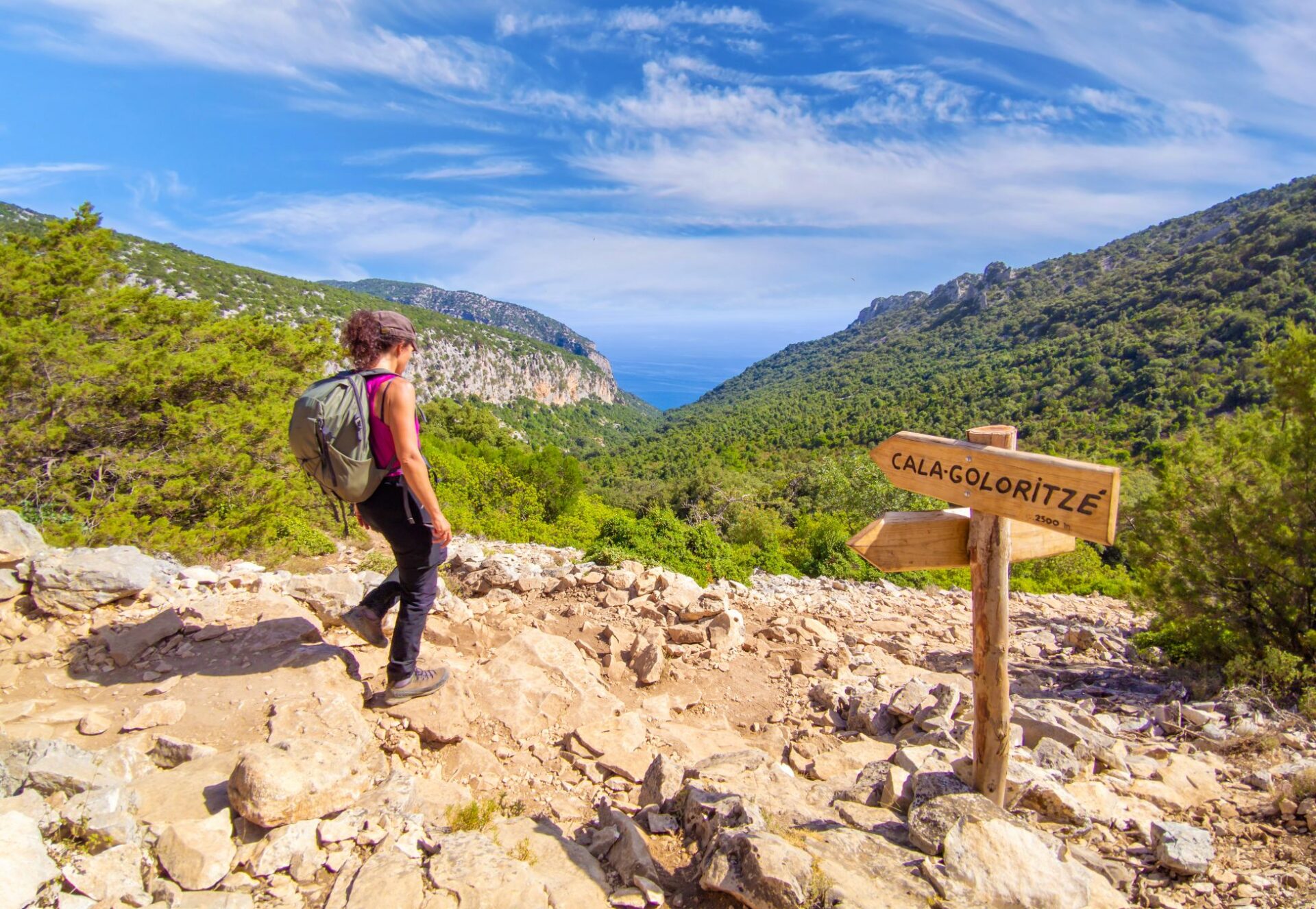 Wanderin, Cala Goloritzè
