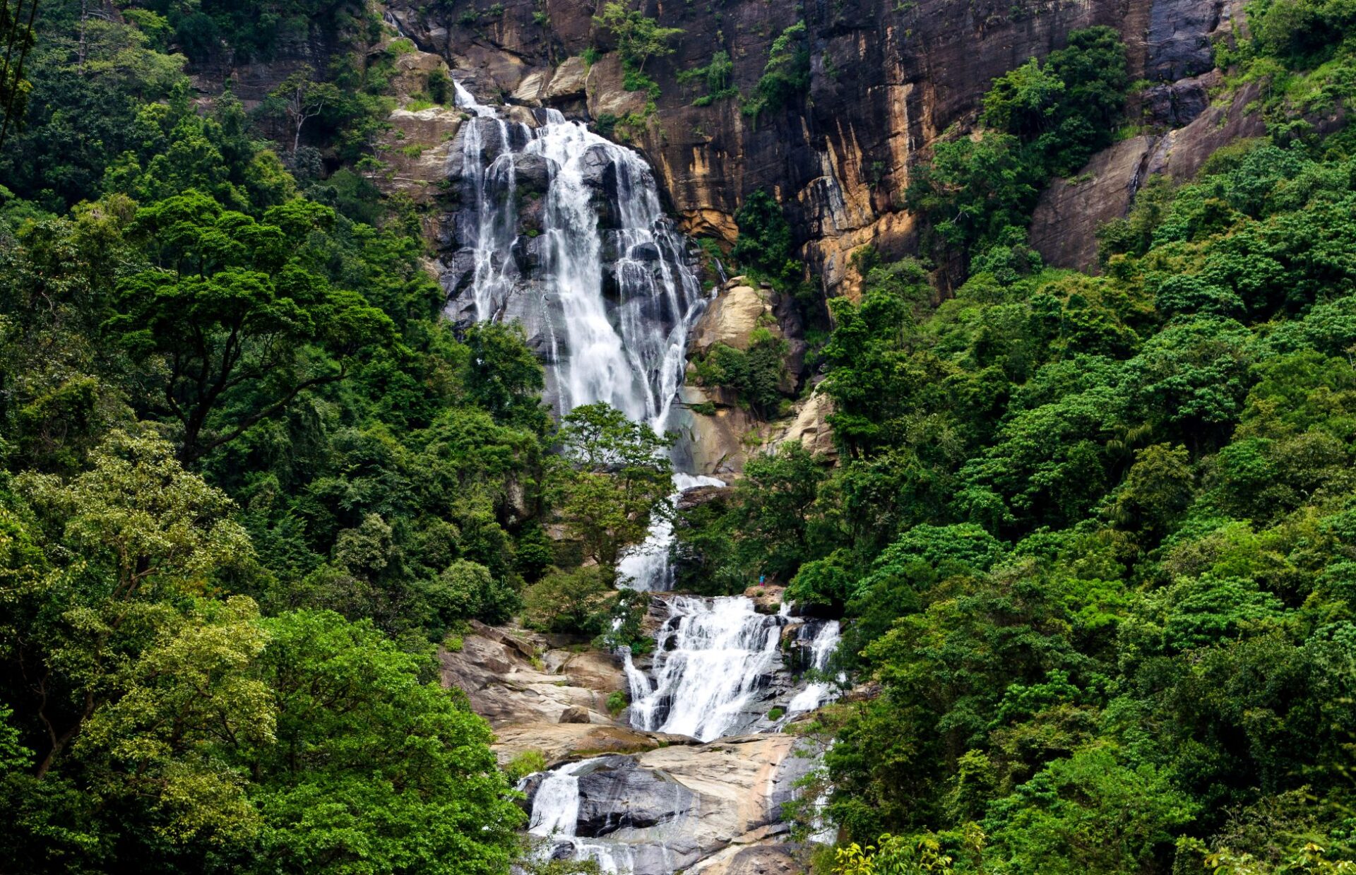 Ravanna Falls, Wasserfall, Sri Lanka
