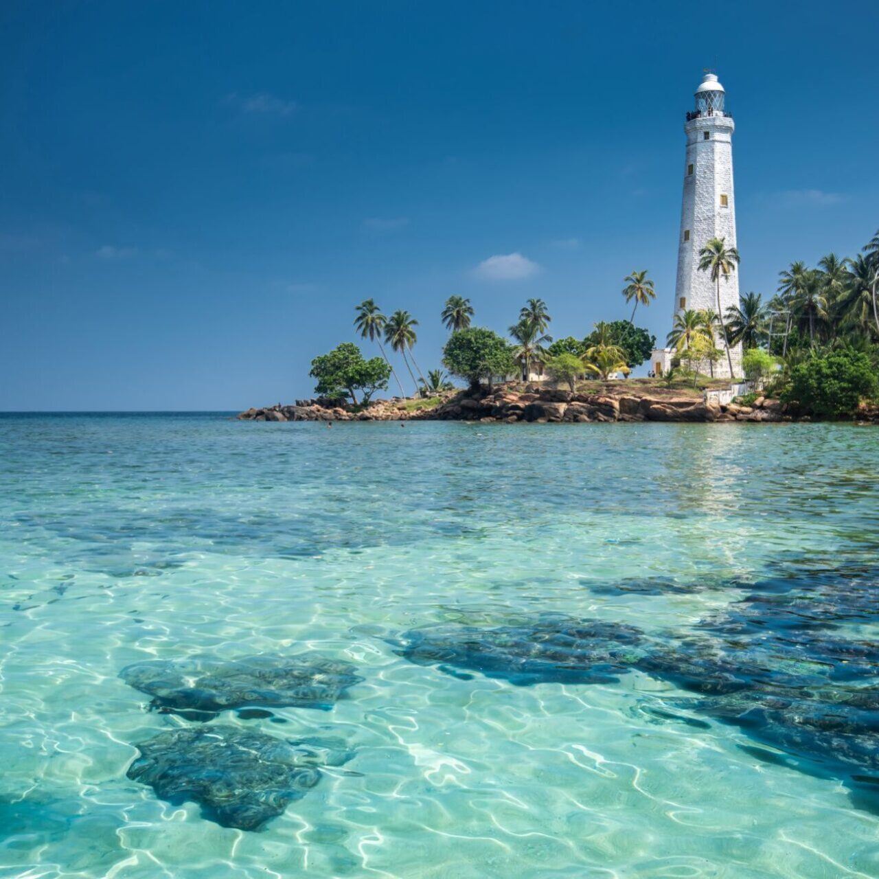 Leuchtturm in Mirissa