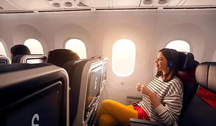 Unterhaltungssystem Economy Class