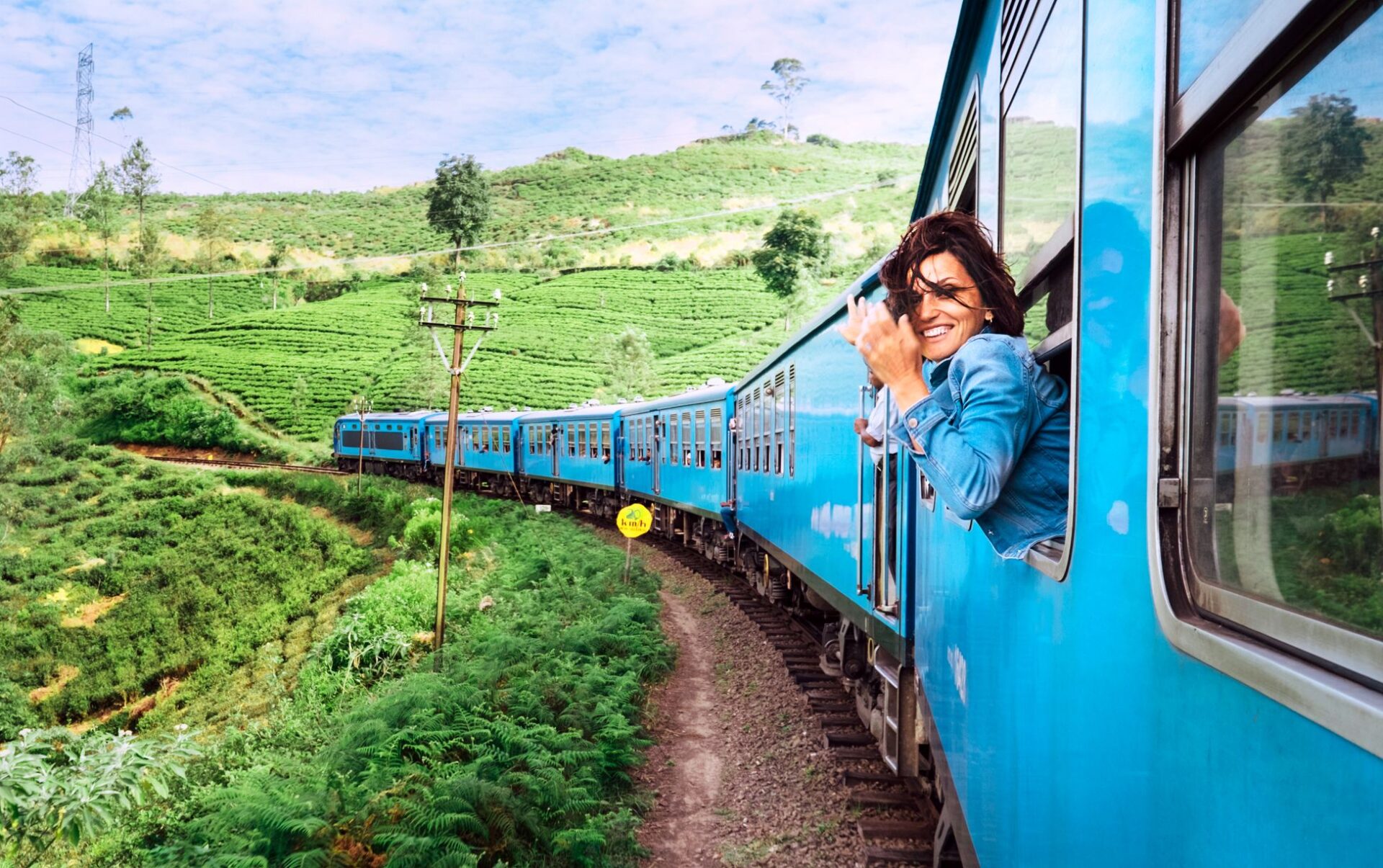 Zugfahrt nach Kandy