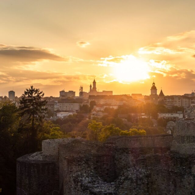 Festung Suceava in Rumänien