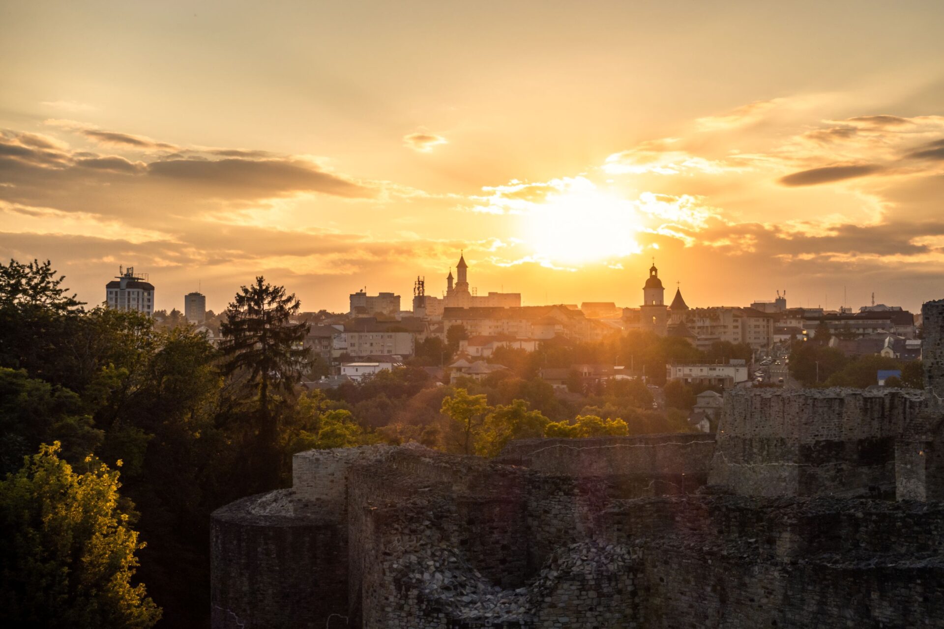 Festung Suceava in Rumänien