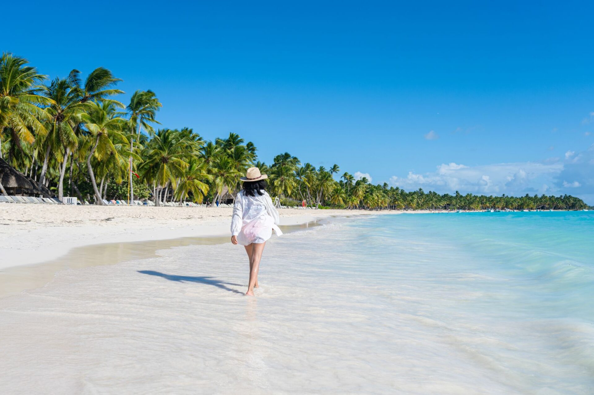Single Frau am Strand