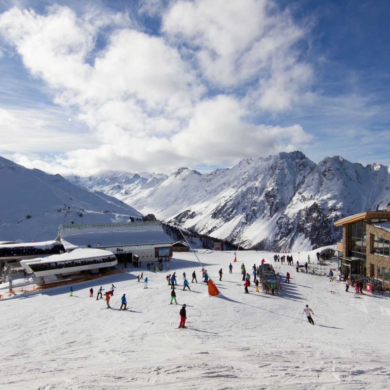 Tirol, Ischgl im Winter