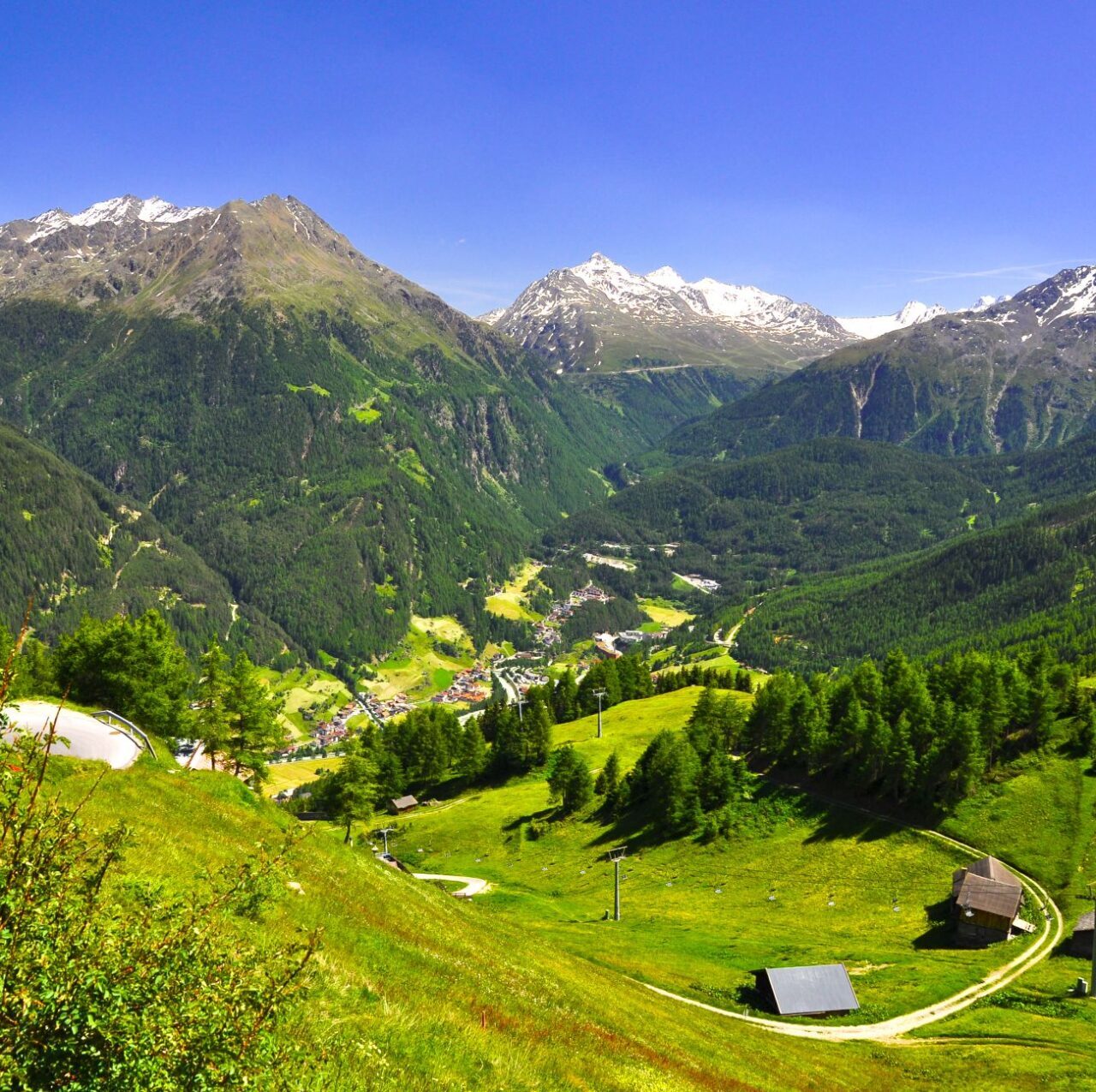 Tirol, Sölden im Sommer